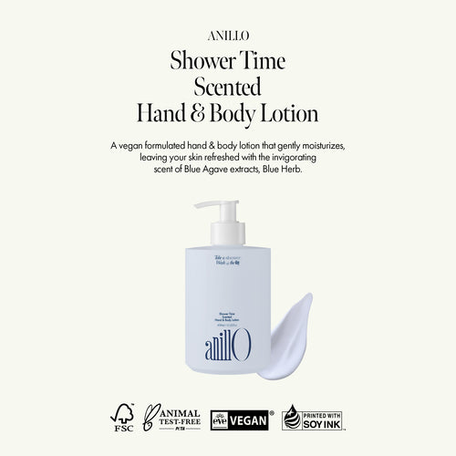 ANILLO Shower Time Scented Hand & Body Lotion 450ml