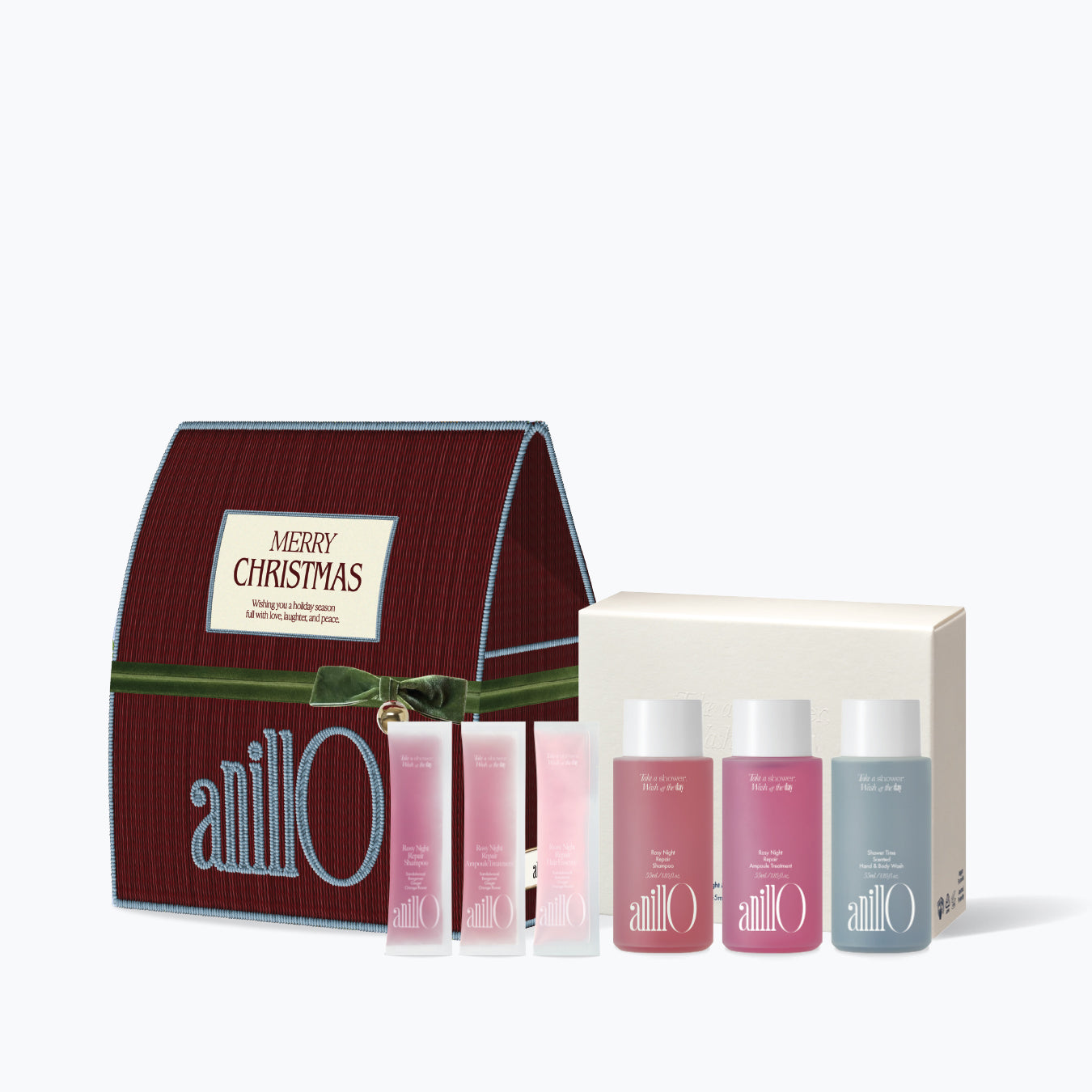 ANILLO Holiday Gift Set 4 - Rosy Night Shower Trio 55ml @ RM 132