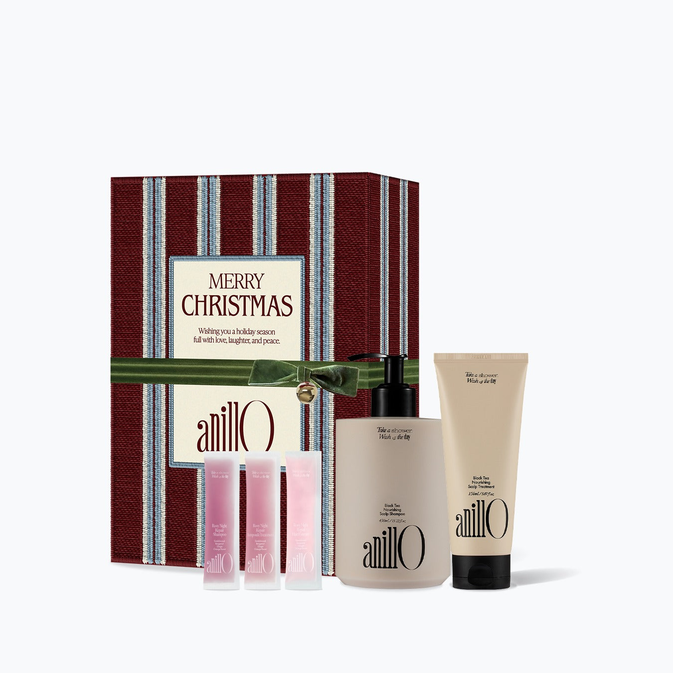 ANILLO Holiday Gift Set 7 - Black Tea Nourishing Hair Set 2 @ RM 224.10 (NP RM 299)